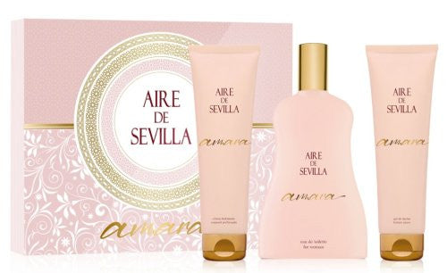 Set de Baño Aire de Sevilla "Amara" -3x100ml