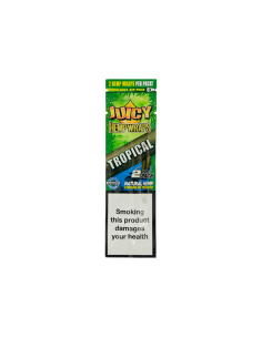 Rollos de Cáñamo Natural Juicy "Hemp Wraps" Aroma tropical - 2uds