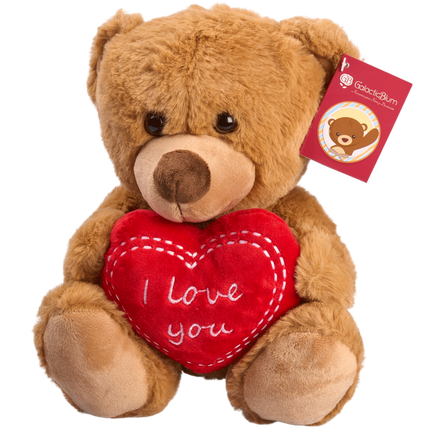 Oso de peluche con Corazón "I Love You" - Galacticblum