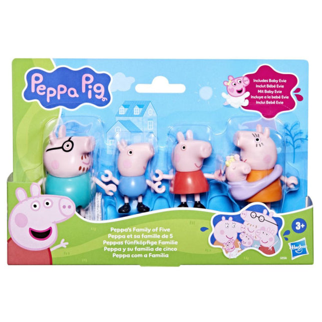 Pack 5 Figuras Peppa Pig Hasbro