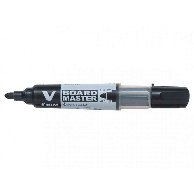 Rotulador para Pizarra Blanca Pilot V Board Master (Punta Redonda – Negro)