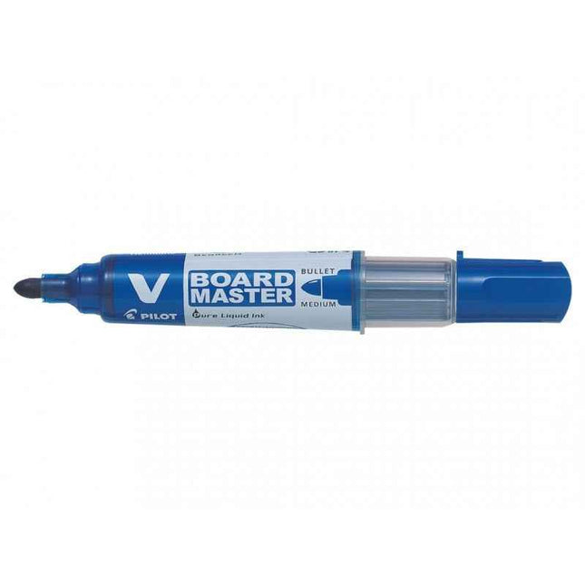 Rotulador para Pizarra Blanca Pilot V Board Master (Punta Redonda – Azul)