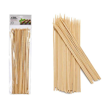 Pinchos de Bambú para Barbacoa y Brochetas - Pack de 85 Unidades (Aprox.) - Bubaa