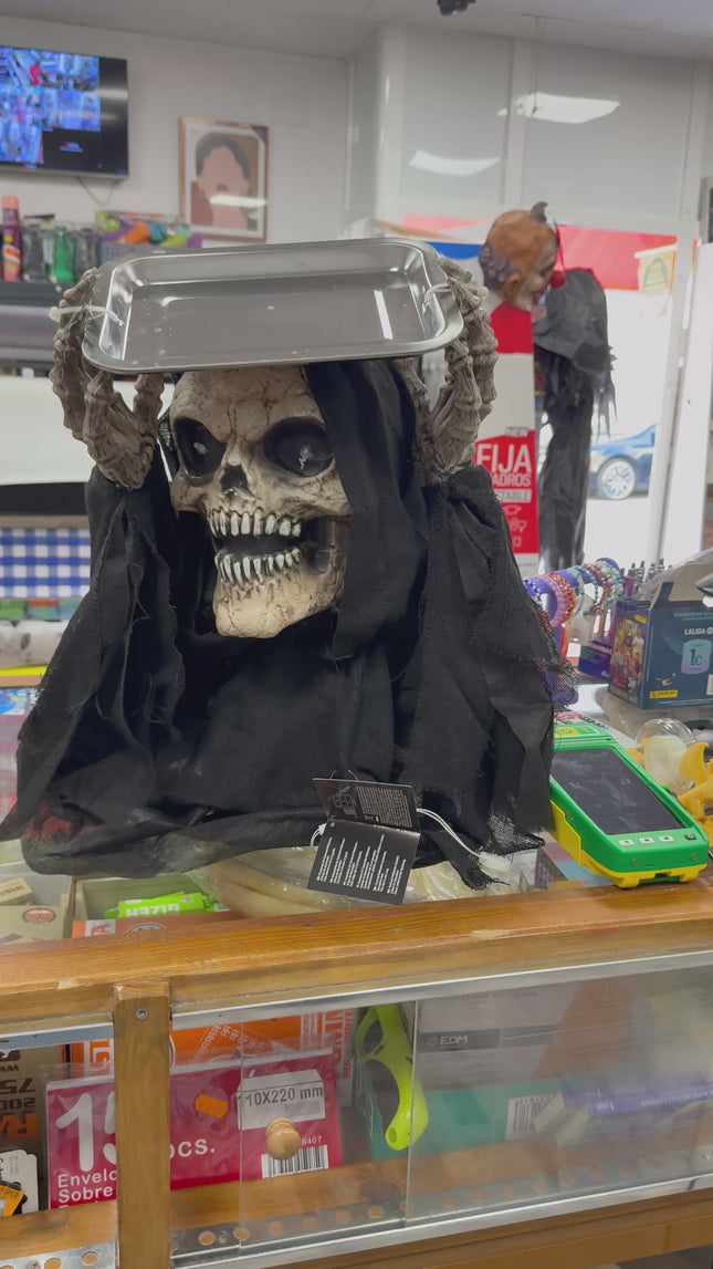 Bandeja Calavera Terrorífica – Decoración Halloween