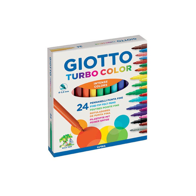 Rotuladores Giotto Turbo Color 24 Colores