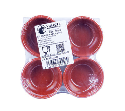 Salseras de Cerámica Vinagre Alfareros - 4uds