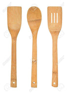 Set de Utensilios de Cocina de Bambú - 3 Piezas - Bubaa