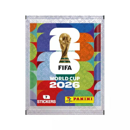 Sobre Cartas Pegatina FIFA World Cup 2026 Panini - 7uds por Sobre