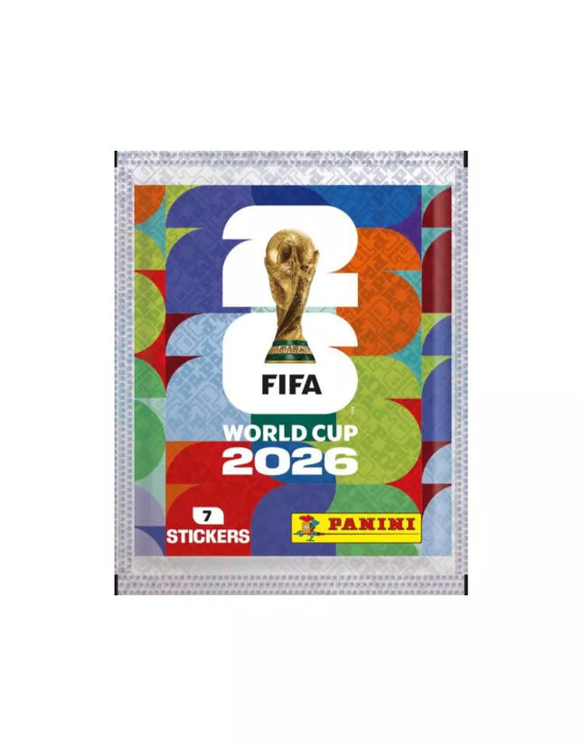 Sobre Cartas Pegatina FIFA World Cup 2026 Panini - 7uds por Sobre