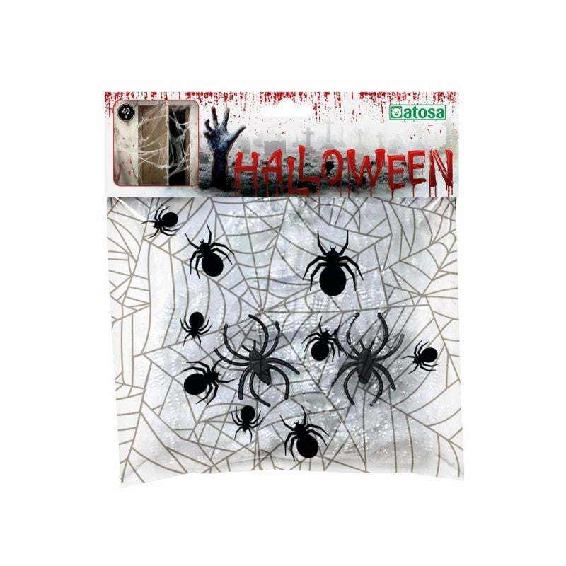 Tela de Araña Decorativa Halloween - Bubaa