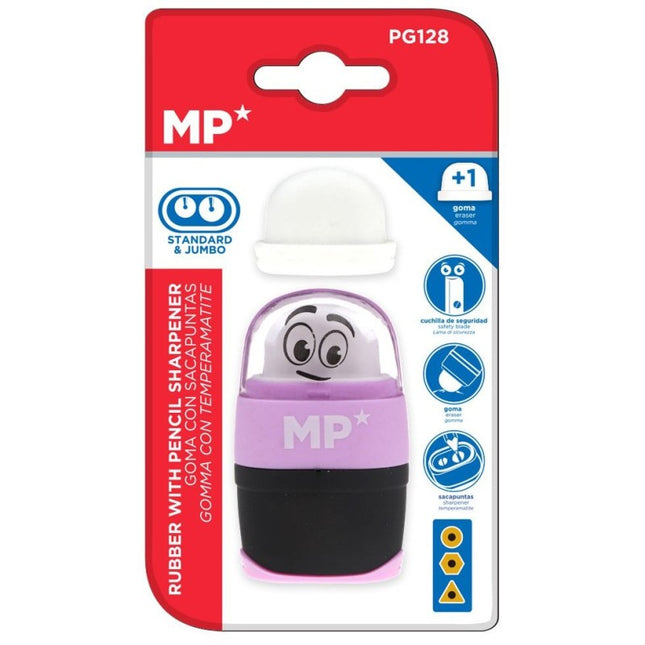 Goma con sacapuntas MP Standard & Jumbo – Modelo PG128