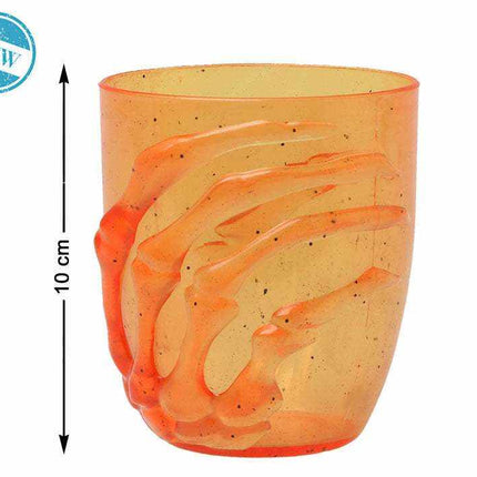 Vaso esqueleto naranja - Bubaa