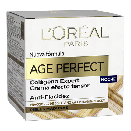 L'Oréal Paris Age Perfect Colágeno Expert – Crema de Noche Efecto Tensor 50ml